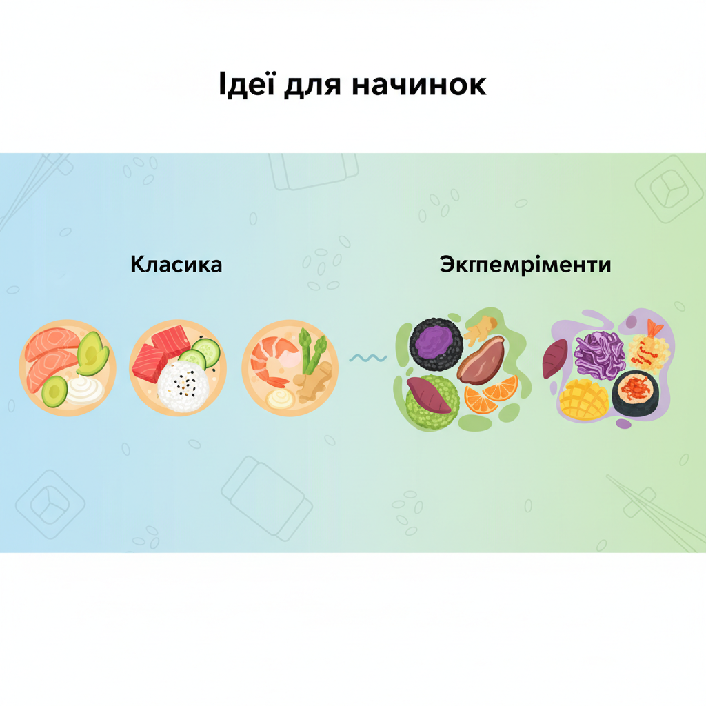 Ідеї для начинок: від класики до експериментів